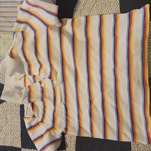 janie and jack Striped Kids Polo Shirt